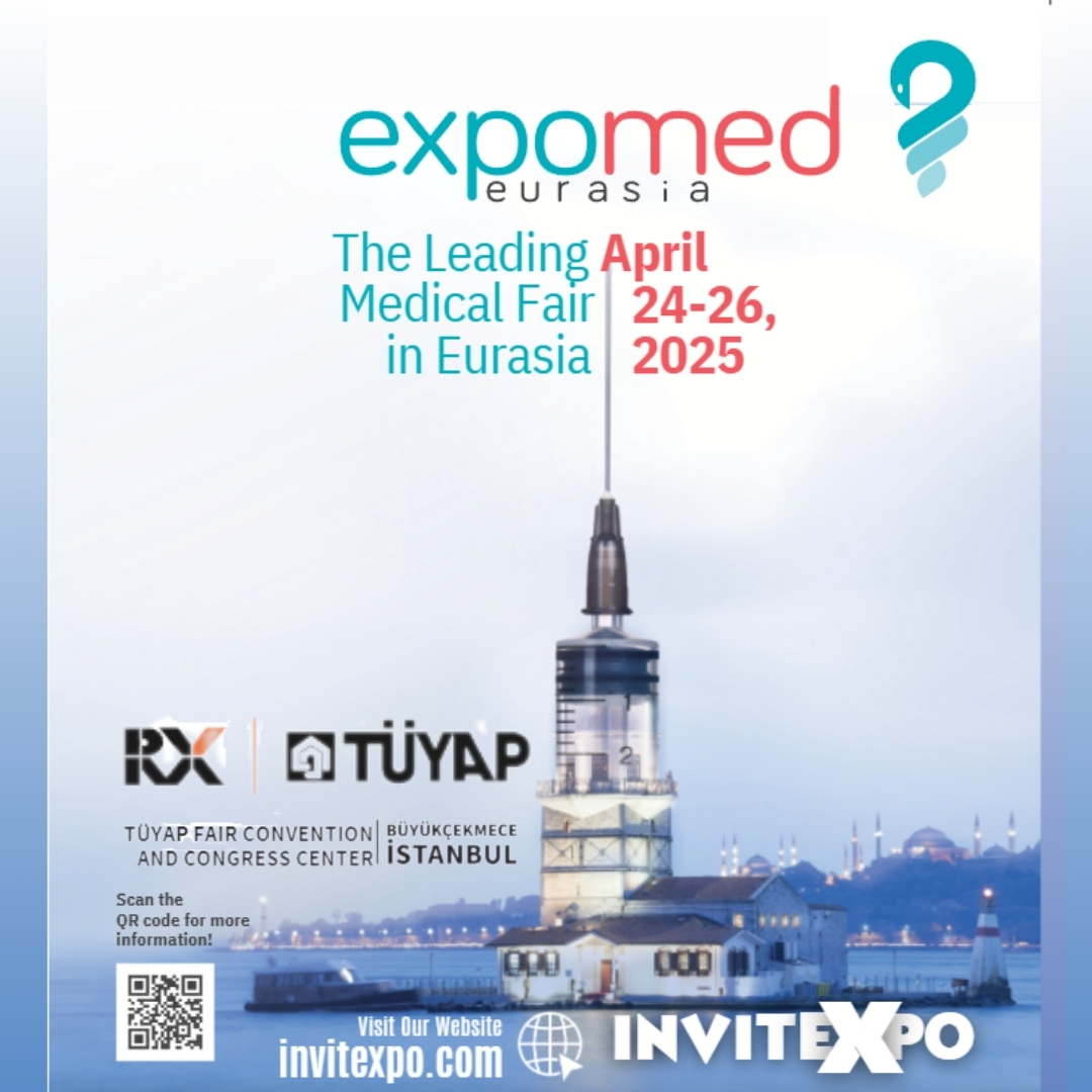 Expomed Eurasia - 32nd International İstanbul Medical Analysis, Diagnosis, Treatment, Rehabilitation, Laboratory Product, Device, System, Technology, Equipment and Hospitals Fair